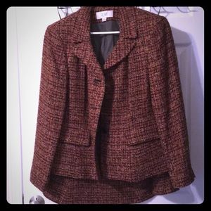 Le Suit fall skirt suit